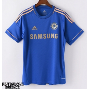 Chelsea 2012-2013 Retro Domácí Dres Krátký Rukáv Chelsea 2012-2013 Retro Domácí Dres Krátký Rukáv
